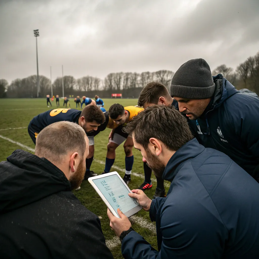 Rugby match strategy planning